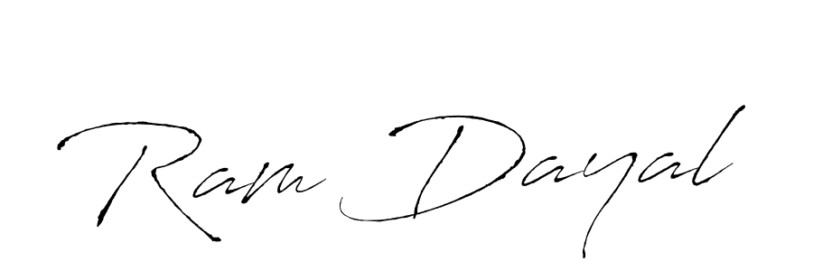 Create a beautiful signature design for name Ram Dayal. With this signature (Antro_Vectra) fonts, you can make a handwritten signature for free. Ram Dayal signature style 6 images and pictures png