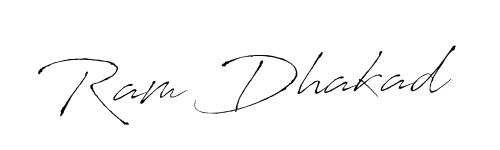 Ram Dhakad stylish signature style. Best Handwritten Sign (Antro_Vectra) for my name. Handwritten Signature Collection Ideas for my name Ram Dhakad. Ram Dhakad signature style 6 images and pictures png