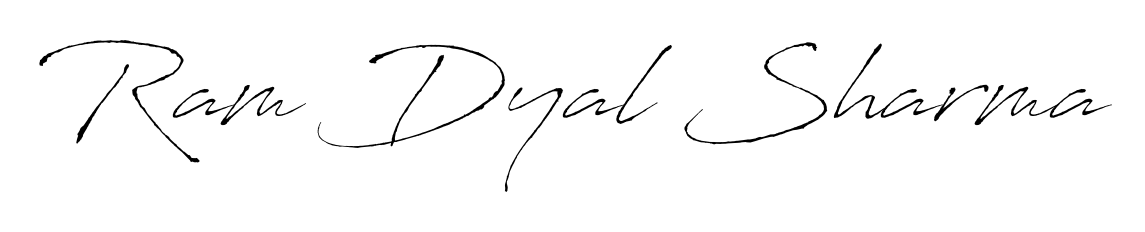 Also we have Ram Dyal Sharma name is the best signature style. Create professional handwritten signature collection using Antro_Vectra autograph style. Ram Dyal Sharma signature style 6 images and pictures png