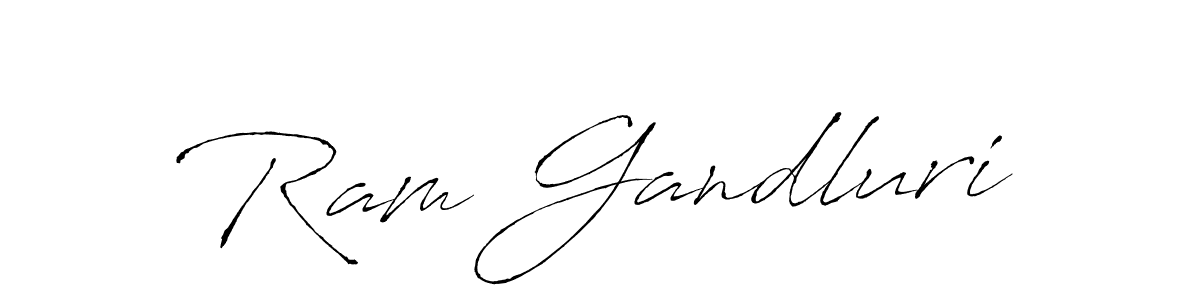 Similarly Antro_Vectra is the best handwritten signature design. Signature creator online .You can use it as an online autograph creator for name Ram Gandluri. Ram Gandluri signature style 6 images and pictures png