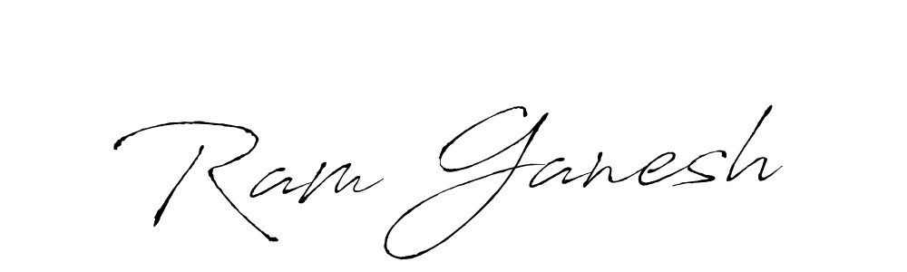 It looks lik you need a new signature style for name Ram Ganesh. Design unique handwritten (Antro_Vectra) signature with our free signature maker in just a few clicks. Ram Ganesh signature style 6 images and pictures png