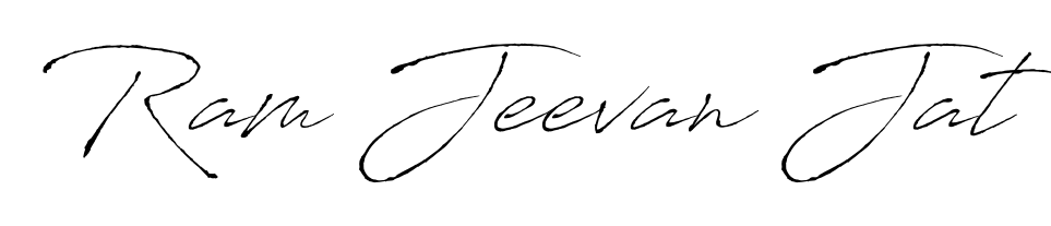 Quickly download Ram Jeevan Jat name signature in high-resolution PNG using Antro_Vectra style. Ready to insert into PDFs and online applications. Ram Jeevan Jat signature style 6 images and pictures png