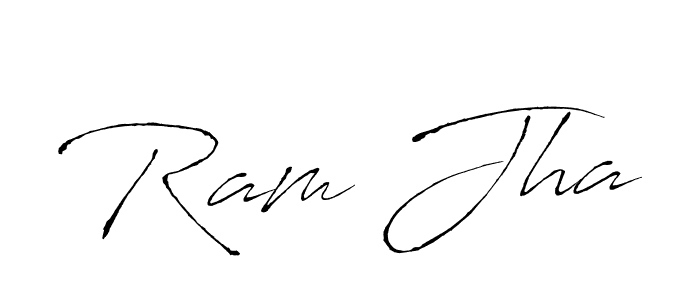 Also You can easily find your signature by using the search form. We will create Ram Jha name handwritten signature images for you free of cost using Antro_Vectra sign style. Ram Jha signature style 6 images and pictures png