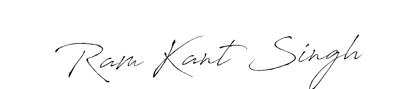 Similarly Antro_Vectra is the best handwritten signature design. Signature creator online .You can use it as an online autograph creator for name Ram Kant Singh. Ram Kant Singh signature style 6 images and pictures png
