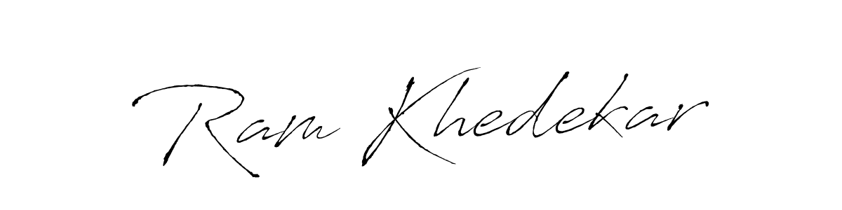 Make a short Ram Khedekar signature style. Manage your documents anywhere anytime using Antro_Vectra. Create and add eSignatures, submit forms, share and send files easily. Ram Khedekar signature style 6 images and pictures png