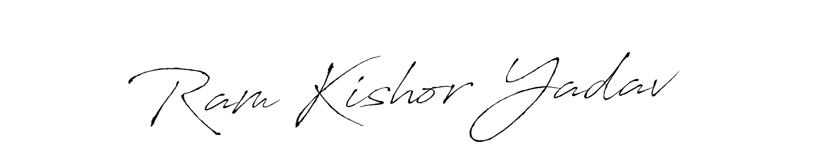 This is the best signature style for the Ram Kishor Yadav name. Also you like these signature font (Antro_Vectra). Mix name signature. Ram Kishor Yadav signature style 6 images and pictures png