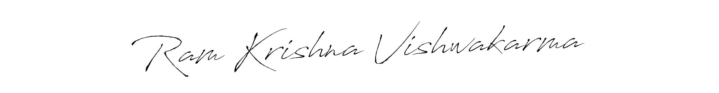 Also we have Ram Krishna Vishwakarma name is the best signature style. Create professional handwritten signature collection using Antro_Vectra autograph style. Ram Krishna Vishwakarma signature style 6 images and pictures png
