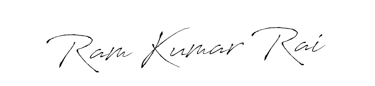 Similarly Antro_Vectra is the best handwritten signature design. Signature creator online .You can use it as an online autograph creator for name Ram Kumar Rai. Ram Kumar Rai signature style 6 images and pictures png