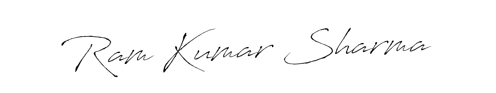 Use a signature maker to create a handwritten signature online. With this signature software, you can design (Antro_Vectra) your own signature for name Ram Kumar Sharma. Ram Kumar Sharma signature style 6 images and pictures png