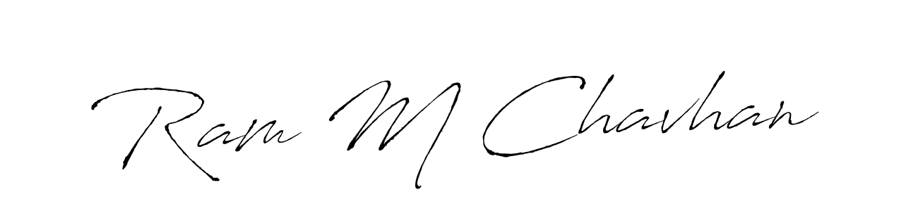 Once you've used our free online signature maker to create your best signature Antro_Vectra style, it's time to enjoy all of the benefits that Ram M Chavhan name signing documents. Ram M Chavhan signature style 6 images and pictures png