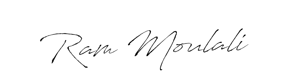 Similarly Antro_Vectra is the best handwritten signature design. Signature creator online .You can use it as an online autograph creator for name Ram Moulali. Ram Moulali signature style 6 images and pictures png