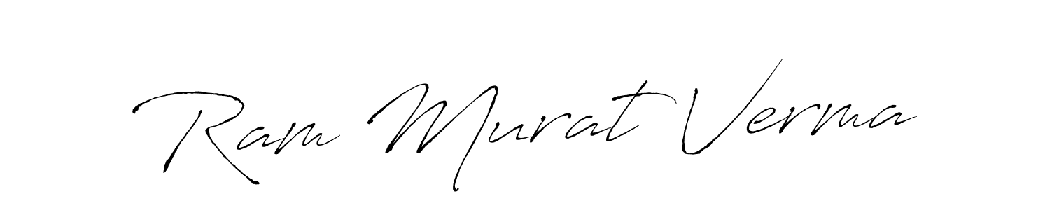 This is the best signature style for the Ram Murat Verma name. Also you like these signature font (Antro_Vectra). Mix name signature. Ram Murat Verma signature style 6 images and pictures png
