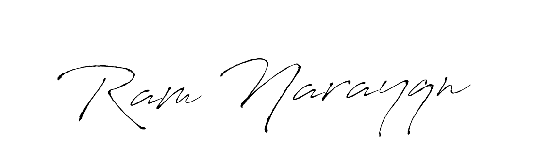 How to make Ram Narayqn signature? Antro_Vectra is a professional autograph style. Create handwritten signature for Ram Narayqn name. Ram Narayqn signature style 6 images and pictures png