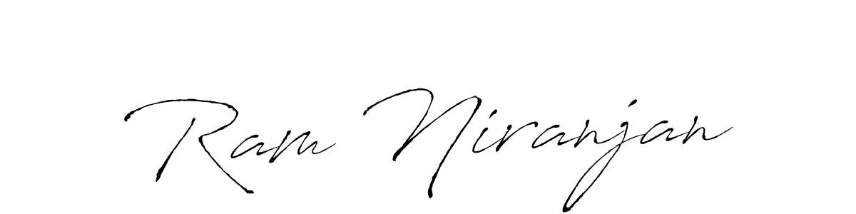 Ram Niranjan stylish signature style. Best Handwritten Sign (Antro_Vectra) for my name. Handwritten Signature Collection Ideas for my name Ram Niranjan. Ram Niranjan signature style 6 images and pictures png