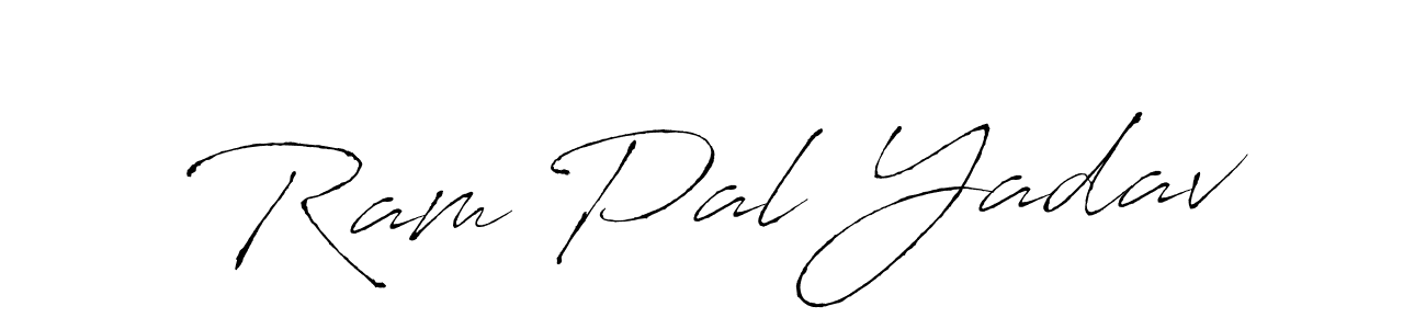 Use a signature maker to create a handwritten signature online. With this signature software, you can design (Antro_Vectra) your own signature for name Ram Pal Yadav. Ram Pal Yadav signature style 6 images and pictures png