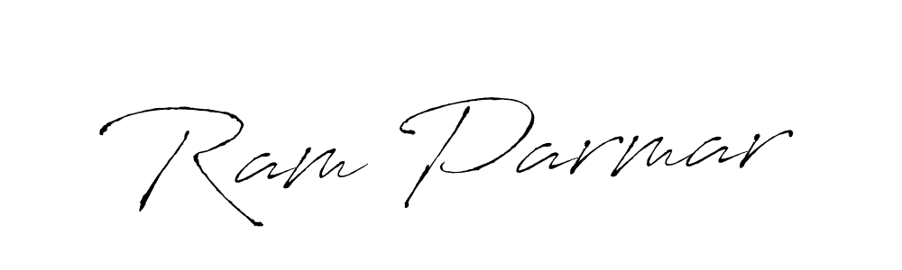 Antro_Vectra is a professional signature style that is perfect for those who want to add a touch of class to their signature. It is also a great choice for those who want to make their signature more unique. Get Ram Parmar name to fancy signature for free. Ram Parmar signature style 6 images and pictures png