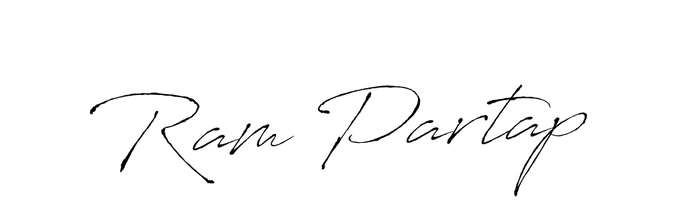 Ram Partap stylish signature style. Best Handwritten Sign (Antro_Vectra) for my name. Handwritten Signature Collection Ideas for my name Ram Partap. Ram Partap signature style 6 images and pictures png