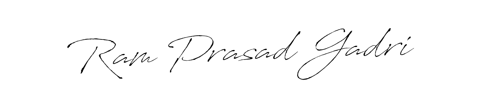 Make a beautiful signature design for name Ram Prasad Gadri. Use this online signature maker to create a handwritten signature for free. Ram Prasad Gadri signature style 6 images and pictures png