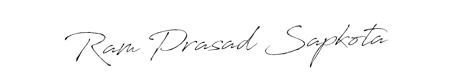 Make a beautiful signature design for name Ram Prasad Sapkota. With this signature (Antro_Vectra) style, you can create a handwritten signature for free. Ram Prasad Sapkota signature style 6 images and pictures png