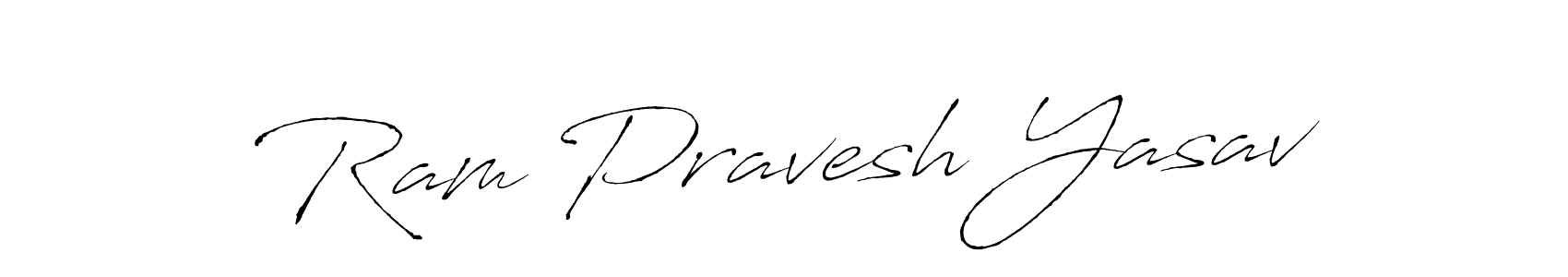 Once you've used our free online signature maker to create your best signature Antro_Vectra style, it's time to enjoy all of the benefits that Ram Pravesh Yasav name signing documents. Ram Pravesh Yasav signature style 6 images and pictures png