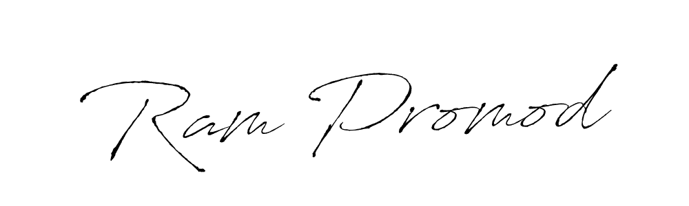 Use a signature maker to create a handwritten signature online. With this signature software, you can design (Antro_Vectra) your own signature for name Ram Promod. Ram Promod signature style 6 images and pictures png