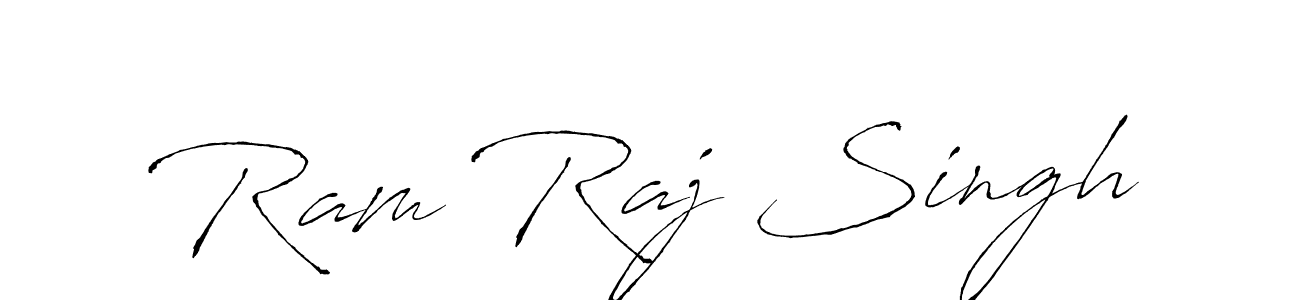 How to make Ram Raj Singh name signature. Use Antro_Vectra style for creating short signs online. This is the latest handwritten sign. Ram Raj Singh signature style 6 images and pictures png