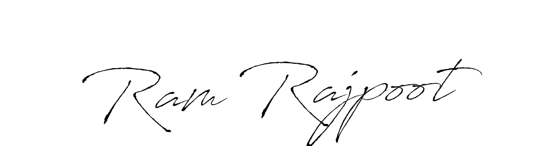 How to make Ram Rajpoot signature? Antro_Vectra is a professional autograph style. Create handwritten signature for Ram Rajpoot name. Ram Rajpoot signature style 6 images and pictures png