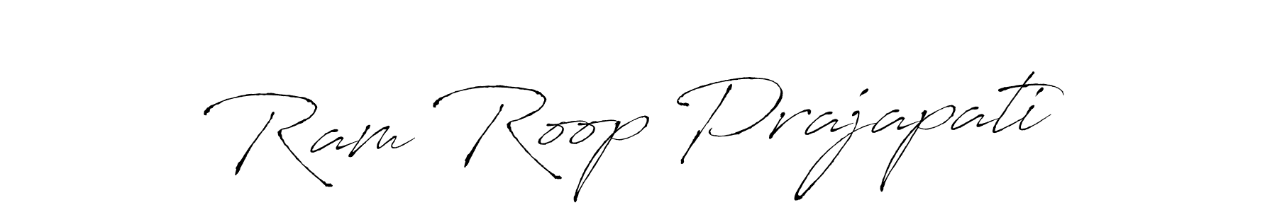 Ram Roop Prajapati stylish signature style. Best Handwritten Sign (Antro_Vectra) for my name. Handwritten Signature Collection Ideas for my name Ram Roop Prajapati. Ram Roop Prajapati signature style 6 images and pictures png