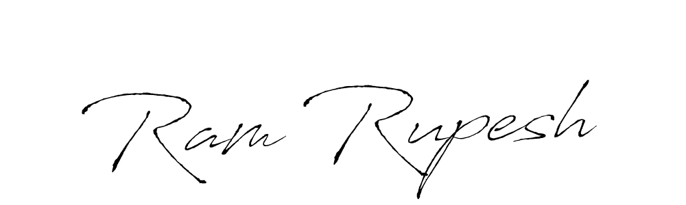 Ram Rupesh stylish signature style. Best Handwritten Sign (Antro_Vectra) for my name. Handwritten Signature Collection Ideas for my name Ram Rupesh. Ram Rupesh signature style 6 images and pictures png