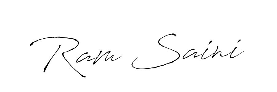 Make a short Ram Saini signature style. Manage your documents anywhere anytime using Antro_Vectra. Create and add eSignatures, submit forms, share and send files easily. Ram Saini signature style 6 images and pictures png