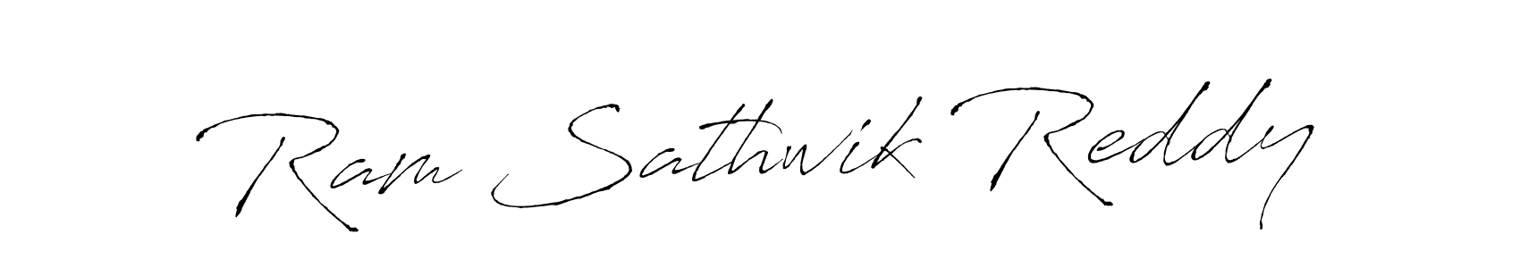 How to make Ram Sathwik Reddy signature? Antro_Vectra is a professional autograph style. Create handwritten signature for Ram Sathwik Reddy name. Ram Sathwik Reddy signature style 6 images and pictures png