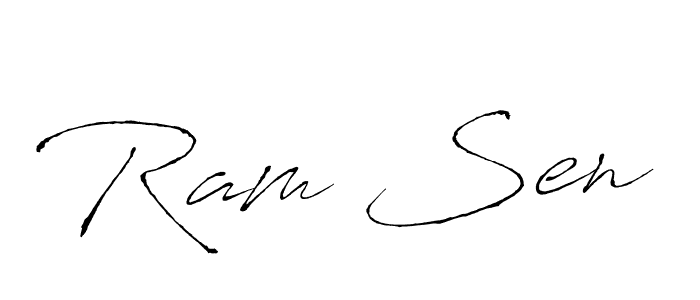 How to Draw Ram Sen signature style? Antro_Vectra is a latest design signature styles for name Ram Sen. Ram Sen signature style 6 images and pictures png