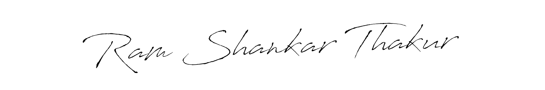 Design your own signature with our free online signature maker. With this signature software, you can create a handwritten (Antro_Vectra) signature for name Ram Shankar Thakur. Ram Shankar Thakur signature style 6 images and pictures png