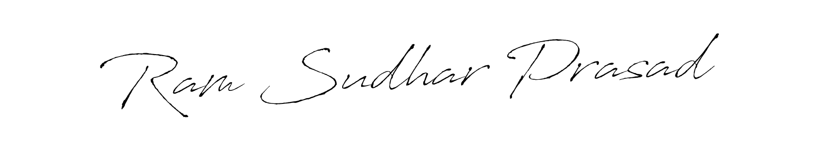 Ram Sudhar Prasad stylish signature style. Best Handwritten Sign (Antro_Vectra) for my name. Handwritten Signature Collection Ideas for my name Ram Sudhar Prasad. Ram Sudhar Prasad signature style 6 images and pictures png