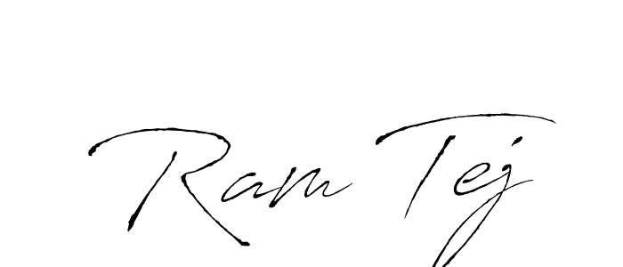 Antro_Vectra is a professional signature style that is perfect for those who want to add a touch of class to their signature. It is also a great choice for those who want to make their signature more unique. Get Ram Tej name to fancy signature for free. Ram Tej signature style 6 images and pictures png