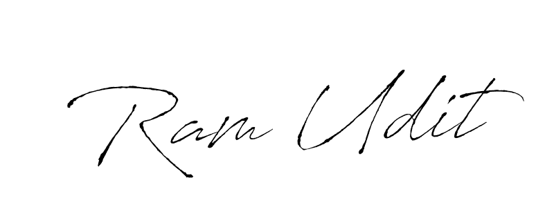 Also You can easily find your signature by using the search form. We will create Ram Udit name handwritten signature images for you free of cost using Antro_Vectra sign style. Ram Udit signature style 6 images and pictures png