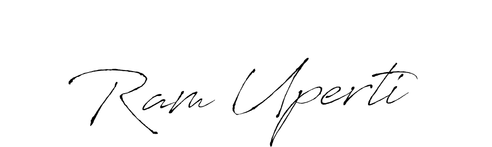 Design your own signature with our free online signature maker. With this signature software, you can create a handwritten (Antro_Vectra) signature for name Ram Uperti. Ram Uperti signature style 6 images and pictures png