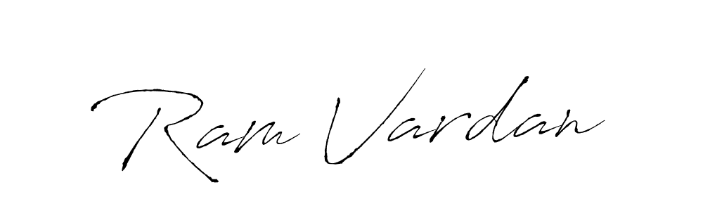 Also You can easily find your signature by using the search form. We will create Ram Vardan name handwritten signature images for you free of cost using Antro_Vectra sign style. Ram Vardan signature style 6 images and pictures png