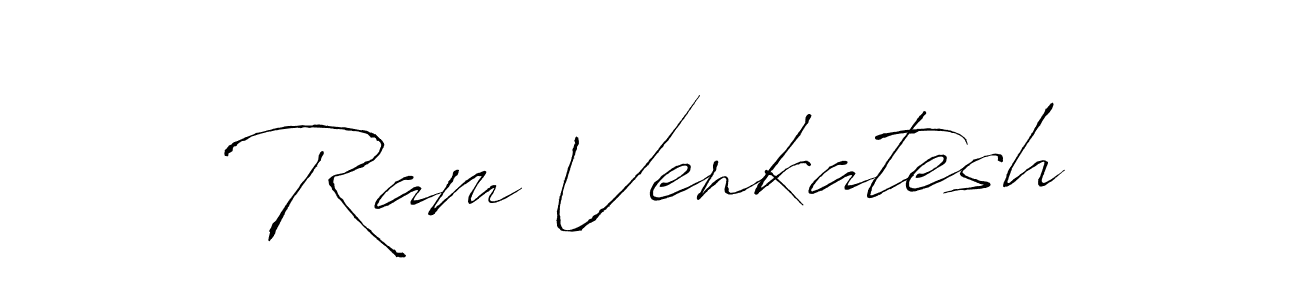 Design your own signature with our free online signature maker. With this signature software, you can create a handwritten (Antro_Vectra) signature for name Ram Venkatesh. Ram Venkatesh signature style 6 images and pictures png