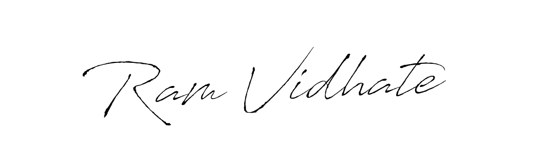 Also we have Ram Vidhate name is the best signature style. Create professional handwritten signature collection using Antro_Vectra autograph style. Ram Vidhate signature style 6 images and pictures png