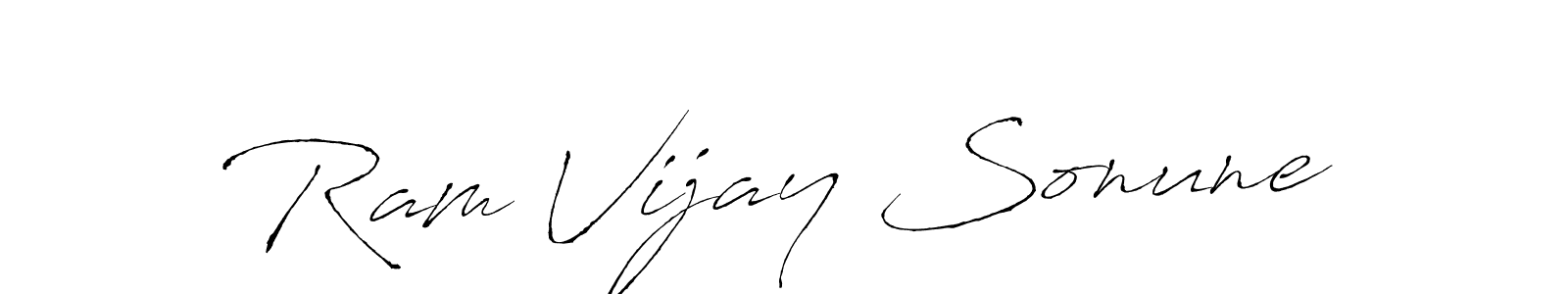 Also You can easily find your signature by using the search form. We will create Ram Vijay Sonune name handwritten signature images for you free of cost using Antro_Vectra sign style. Ram Vijay Sonune signature style 6 images and pictures png