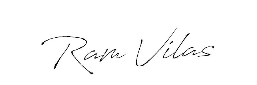 Ram Vilas stylish signature style. Best Handwritten Sign (Antro_Vectra) for my name. Handwritten Signature Collection Ideas for my name Ram Vilas. Ram Vilas signature style 6 images and pictures png