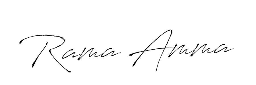 Create a beautiful signature design for name Rama Amma. With this signature (Antro_Vectra) fonts, you can make a handwritten signature for free. Rama Amma signature style 6 images and pictures png