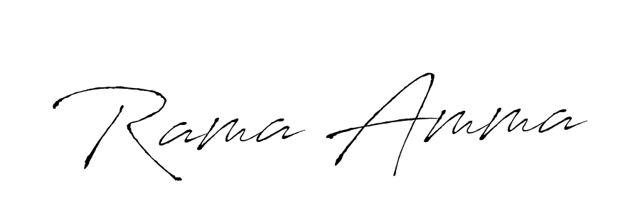 Rama Amma stylish signature style. Best Handwritten Sign (Antro_Vectra) for my name. Handwritten Signature Collection Ideas for my name Rama Amma. Rama Amma signature style 6 images and pictures png