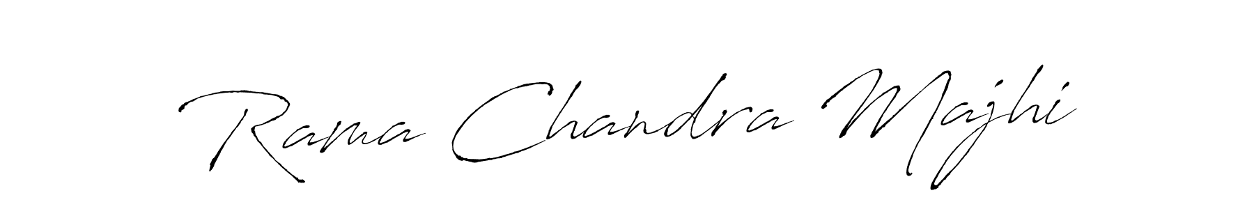 Create a beautiful signature design for name Rama Chandra Majhi. With this signature (Antro_Vectra) fonts, you can make a handwritten signature for free. Rama Chandra Majhi signature style 6 images and pictures png