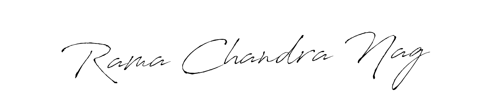 Design your own signature with our free online signature maker. With this signature software, you can create a handwritten (Antro_Vectra) signature for name Rama Chandra Nag. Rama Chandra Nag signature style 6 images and pictures png