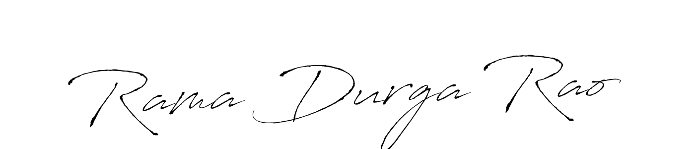 The best way (Antro_Vectra) to make a short signature is to pick only two or three words in your name. The name Rama Durga Rao include a total of six letters. For converting this name. Rama Durga Rao signature style 6 images and pictures png