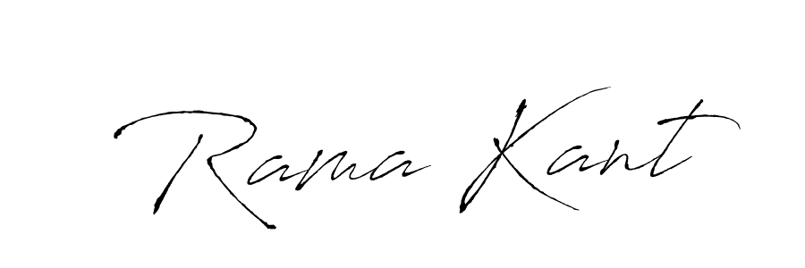 You should practise on your own different ways (Antro_Vectra) to write your name (Rama Kant) in signature. don't let someone else do it for you. Rama Kant signature style 6 images and pictures png