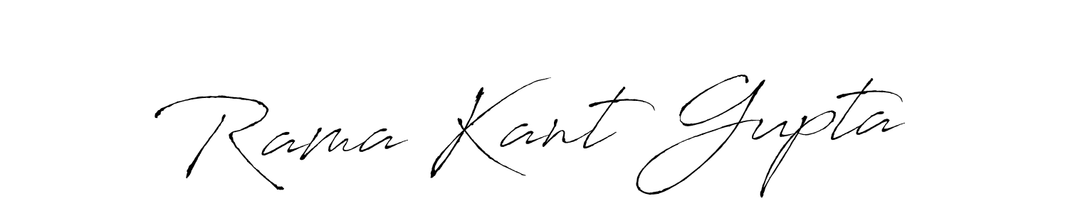 It looks lik you need a new signature style for name Rama Kant Gupta. Design unique handwritten (Antro_Vectra) signature with our free signature maker in just a few clicks. Rama Kant Gupta signature style 6 images and pictures png