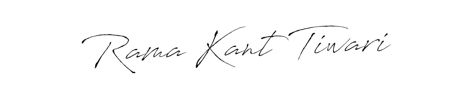 Rama Kant Tiwari stylish signature style. Best Handwritten Sign (Antro_Vectra) for my name. Handwritten Signature Collection Ideas for my name Rama Kant Tiwari. Rama Kant Tiwari signature style 6 images and pictures png